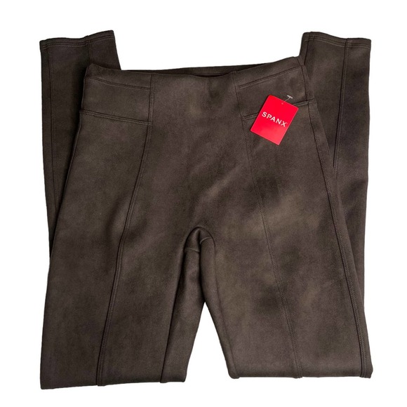 SPANX Pants - New Women’s Spanx Faux Suede Leggings Size XS